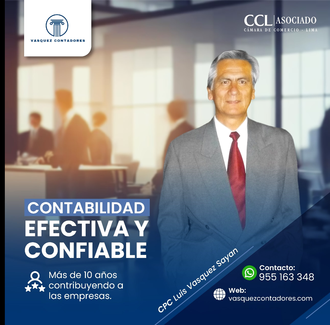VASQUEZ CONTADORES Y CONSULTORES